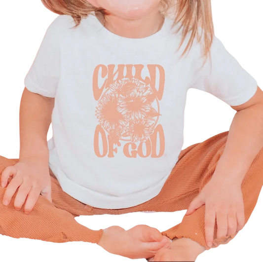 Child Of God Kids Faith Tee